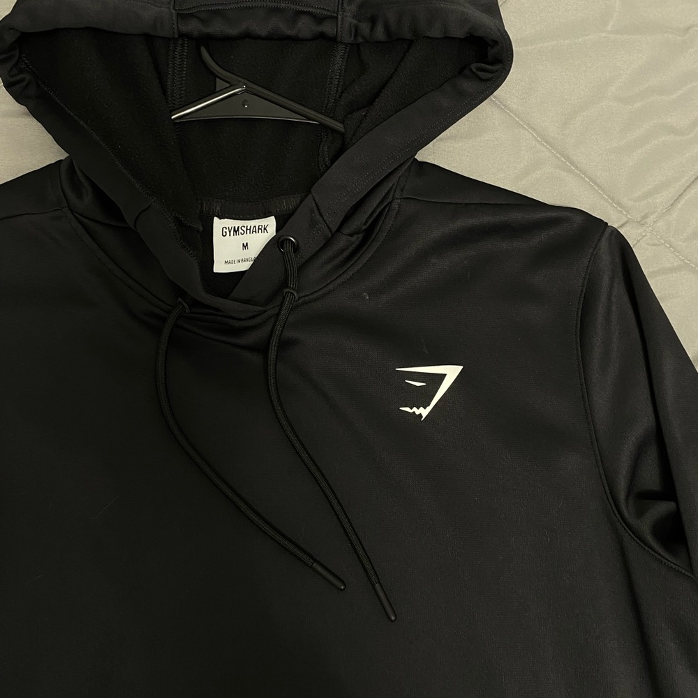 Gymshark Black Arrival Hoodie